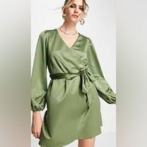 River island wrap dress